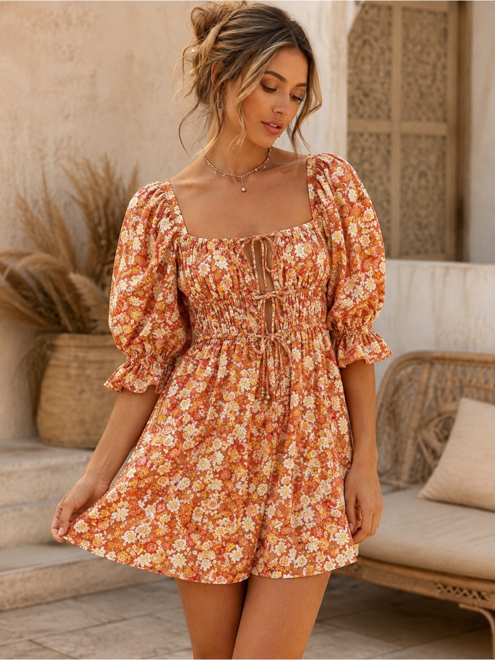 NWT size S. Free People Show Me Love Romper.